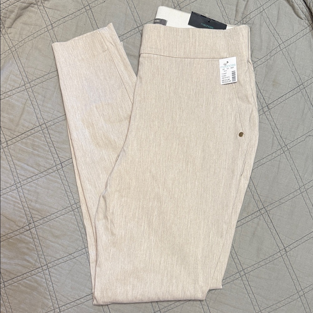 Maurices Women’s Beige Pants - Picture 2 of 3